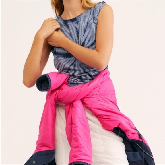 Free People Puffed Out Reversible Dolman Jacket - Picture 3 of 16